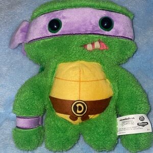 Fuggler Nickelodeon Green and Purple Ninja Turtle Plush